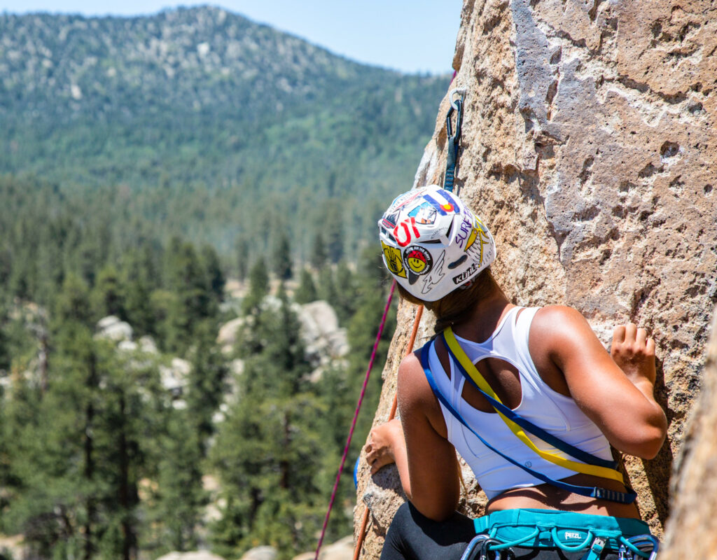 3 days in big bear holcomb valley rock climbing