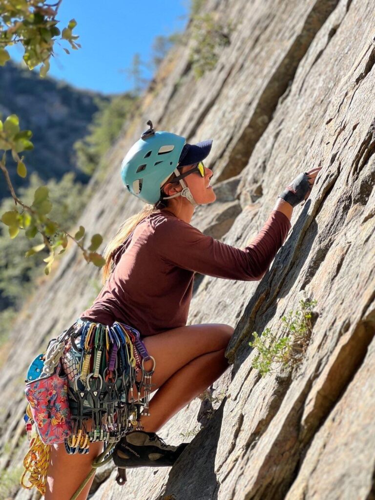 trad climbing near Los Angeles