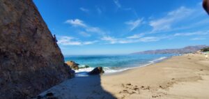 rock climbing in malibu point dume