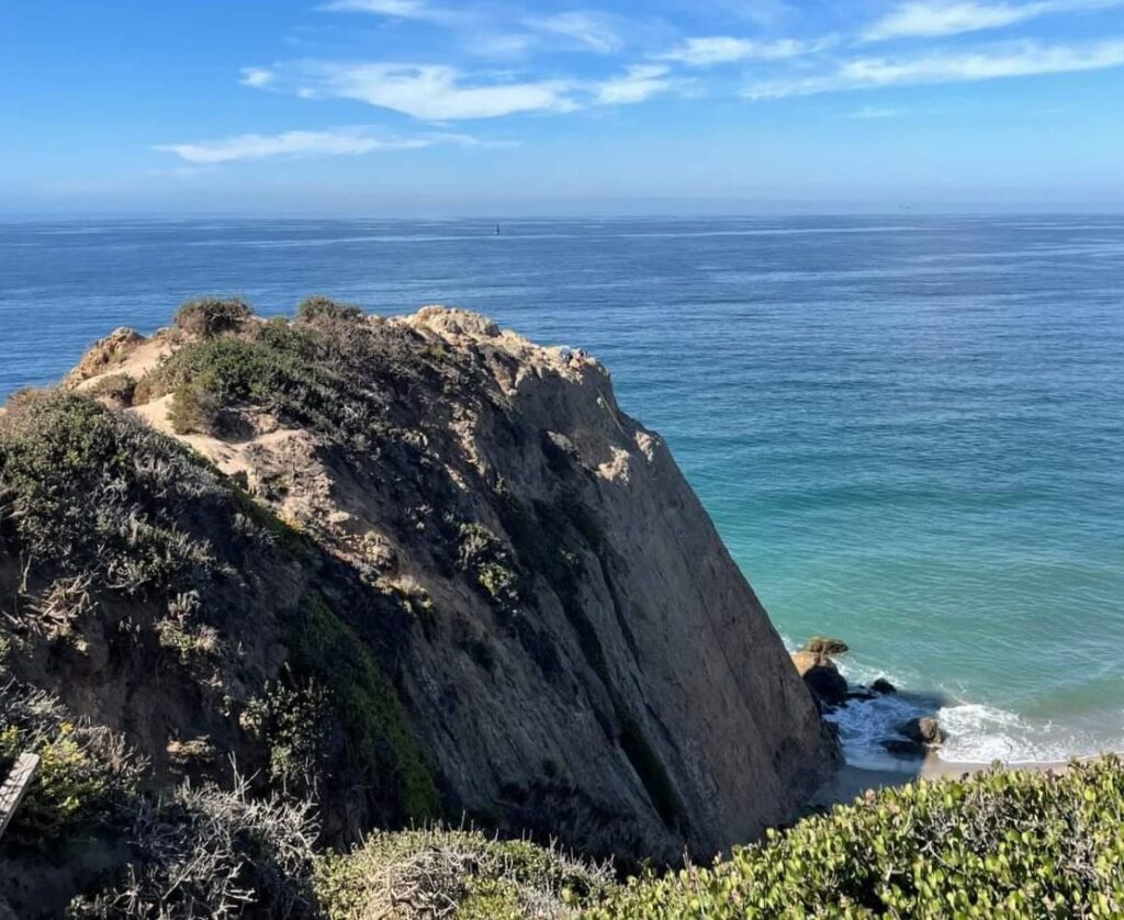 rock climbing in malibu pt dume approach