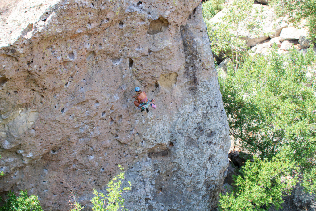 fall practice is a critical part of multi pitch trad climbing