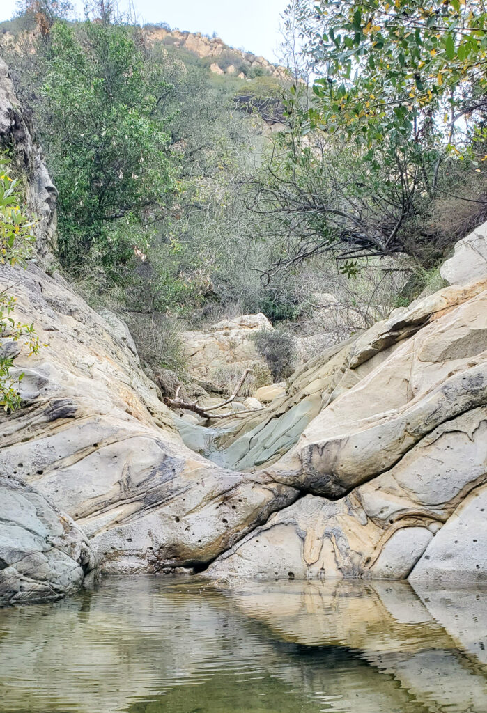 hiking in santa barbara after rain