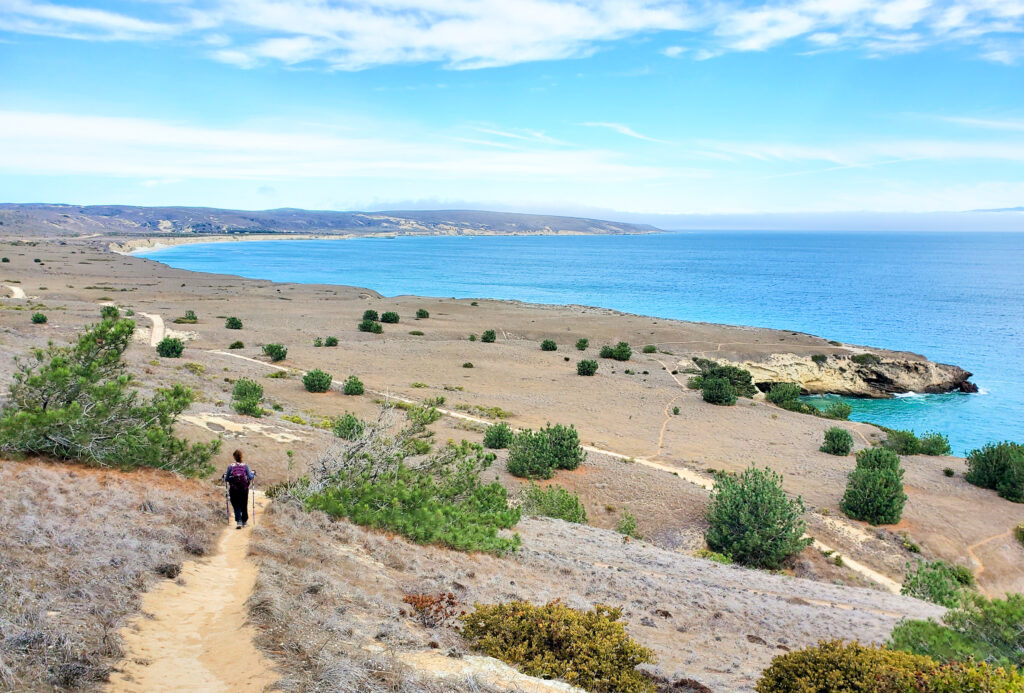 torrey pines hike channel islands camping santa rosa island