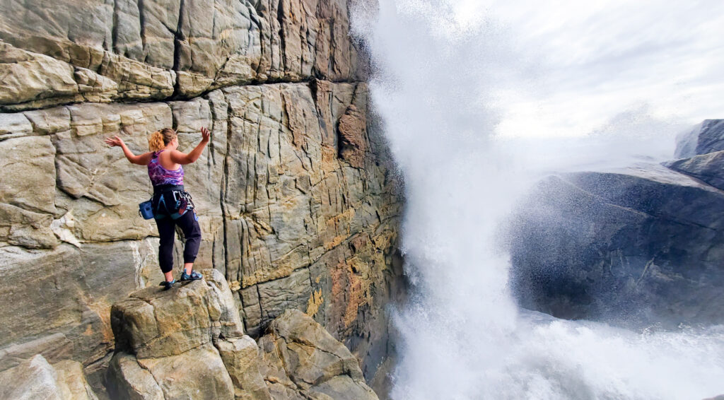 new zealand rock climbing