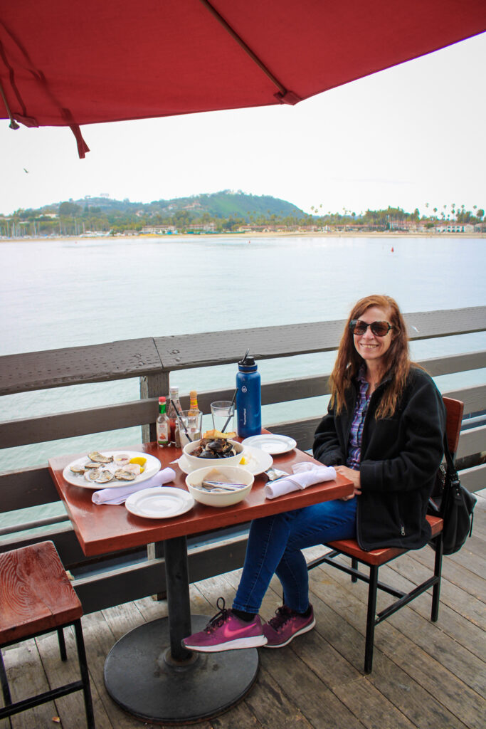 one day in santa barbara stearns wharf