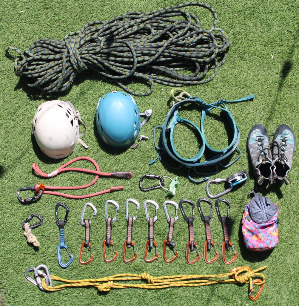 cost of rock climbing gear sport climbing