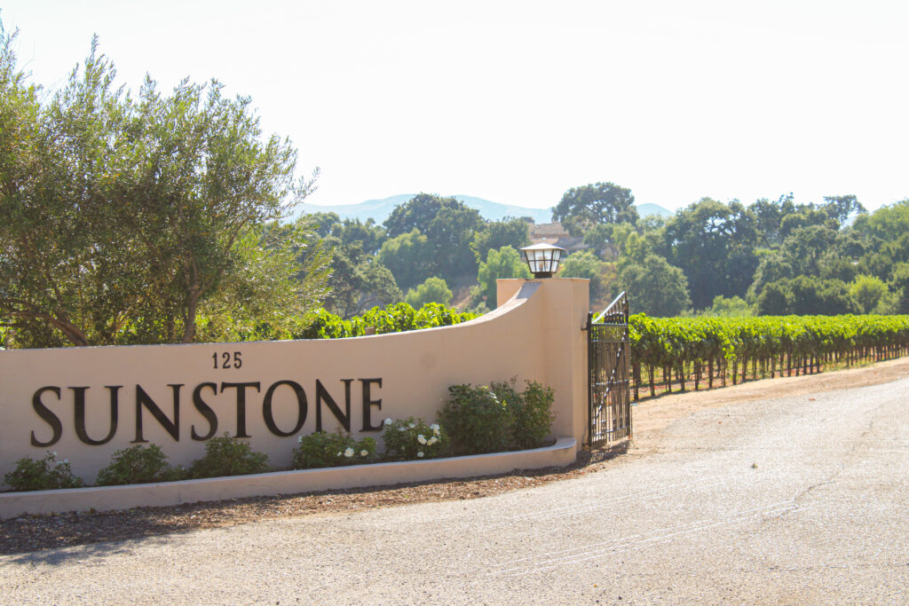 Sunstone Winery entrance