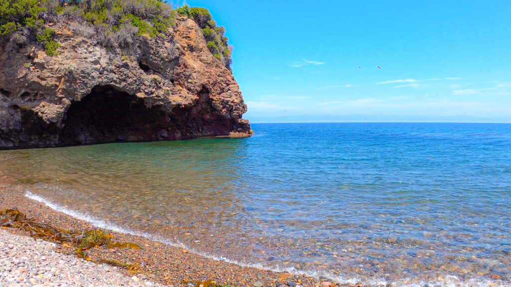 tinker beach santa cruz island