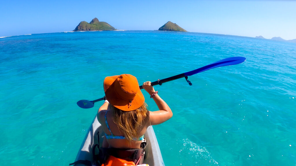 kayak to mokulua islands