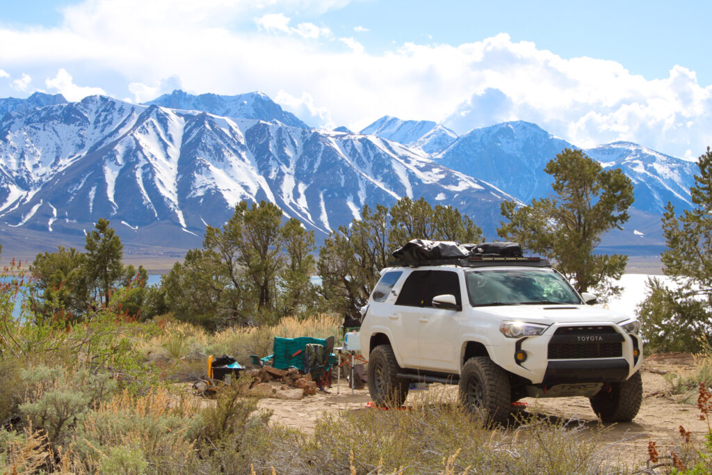 climbing in Bishop