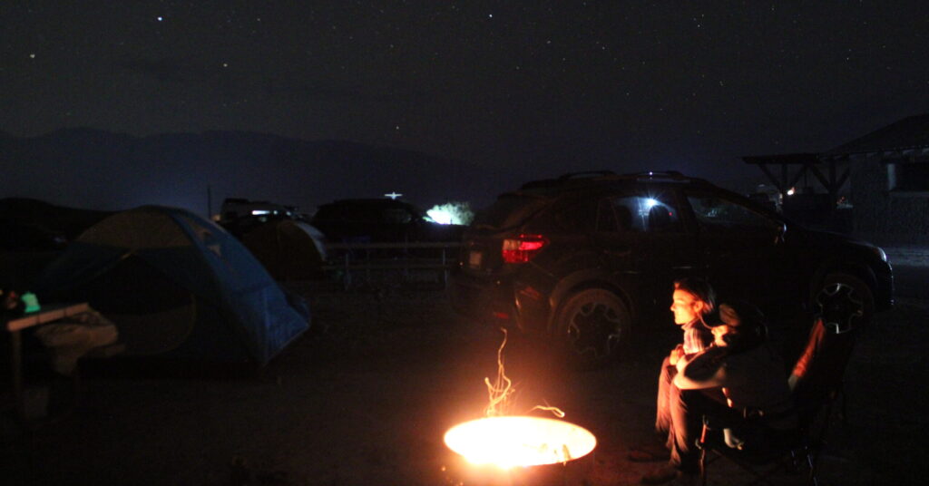 texas springs campground Death Valley