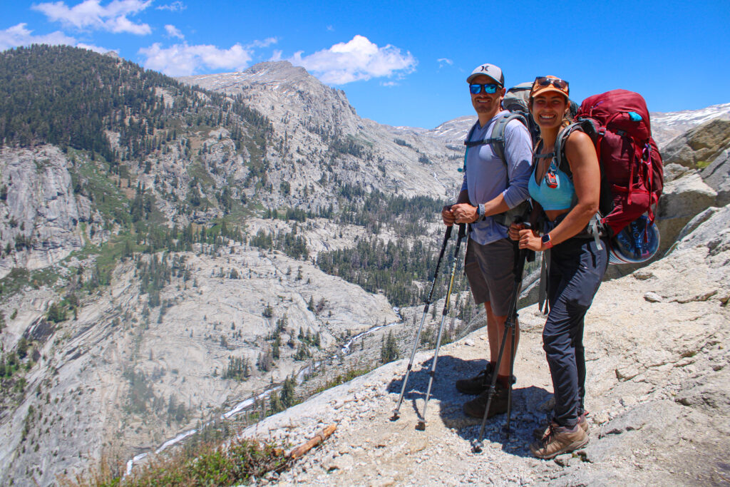 backpacking to pear lake via watchtower trail