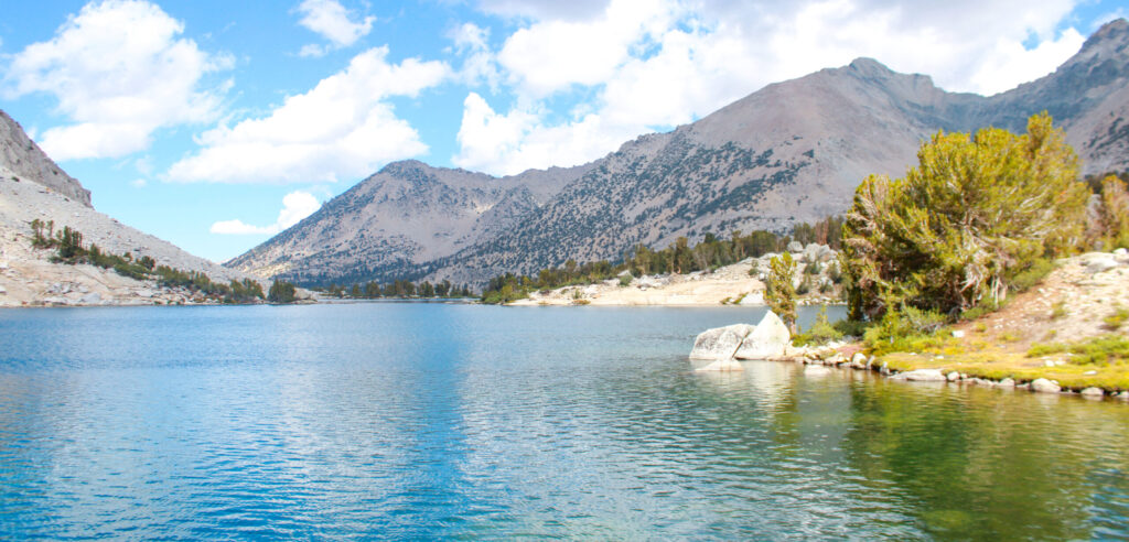 backpacking kearsarge lakes trail