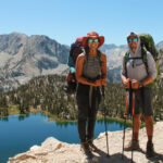 Kearsarge Lakes from Kearsarge Pass Trail